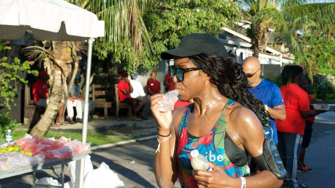 Hydration at Reggae Marathon 2019