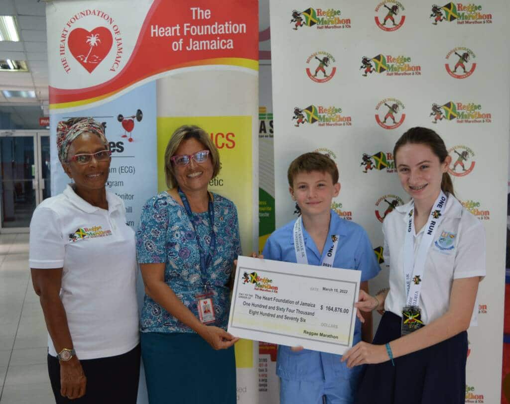 STUDENTS LEAD THE FUNDRAISING CHARGE FROM REGGAE MARATHON