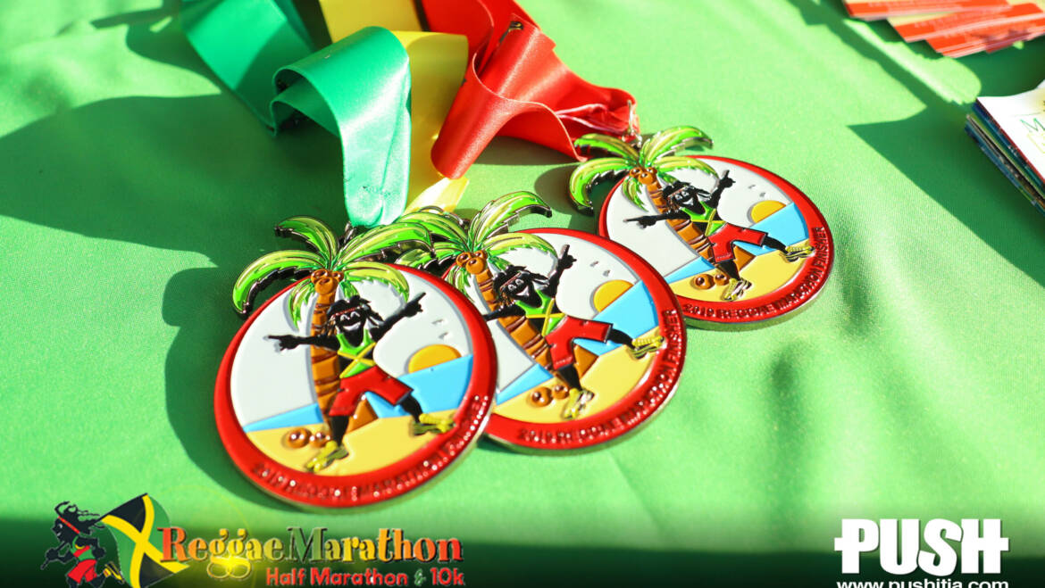 The Reggae Marathon Medal